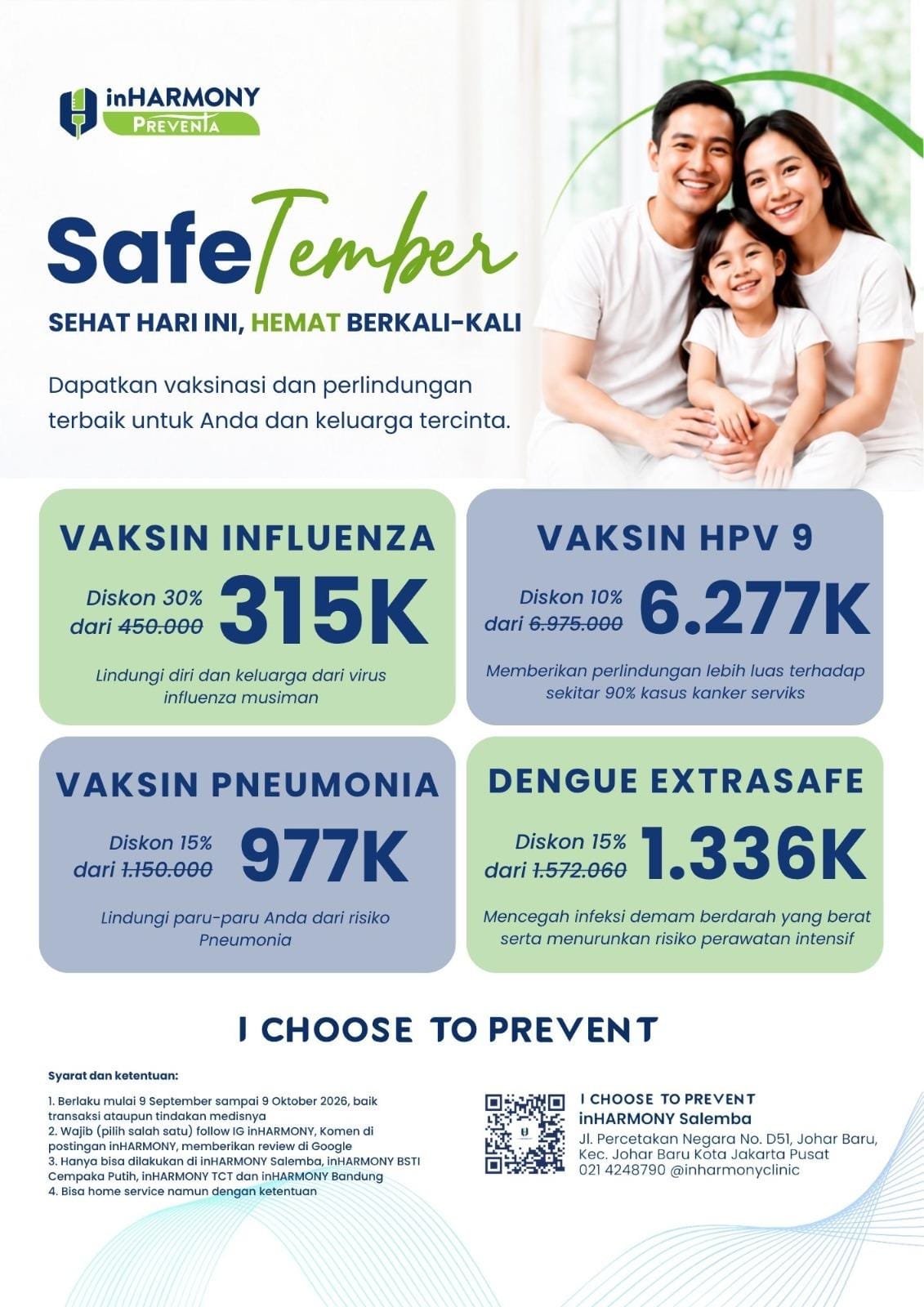 SafeTember - Sehat Hari Ini, Hemat Berkali-Kali
